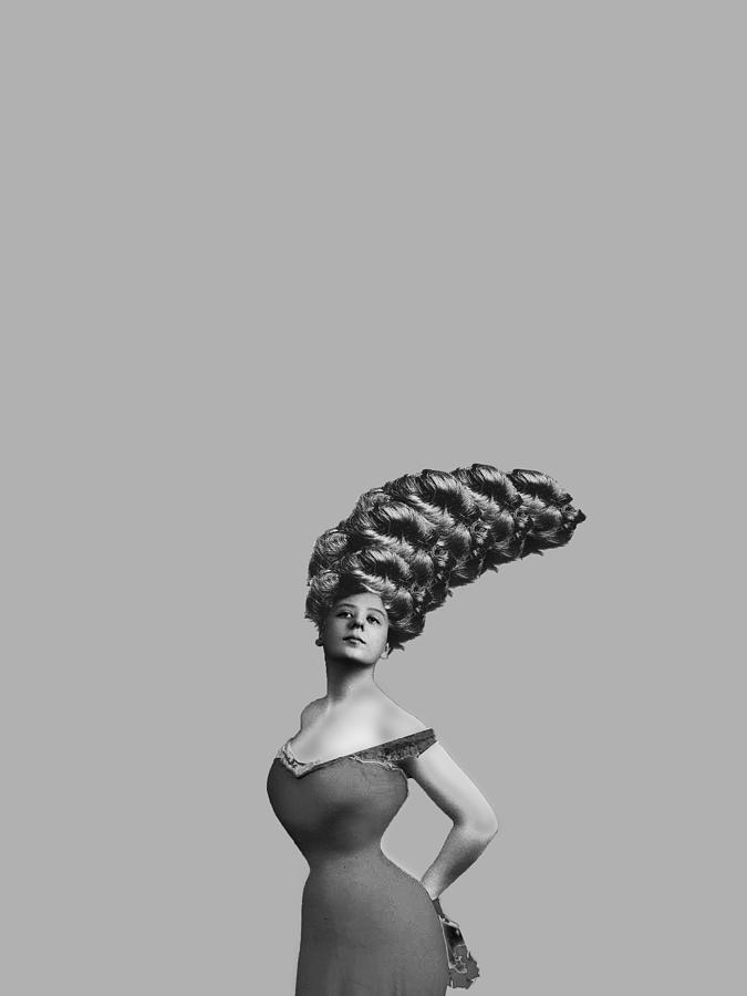 Woman With Big Hair Painting by Tony Rubino