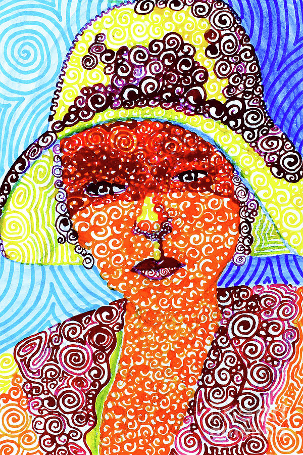 Woman With Hat - Hopper Painting