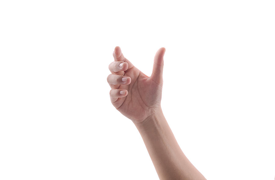 Womans hands holding something empty isolated on white background. Photograph by Issarawat Tattong Womans hands holding something empty isolated on white background. Photograph by Issarawat Tattong