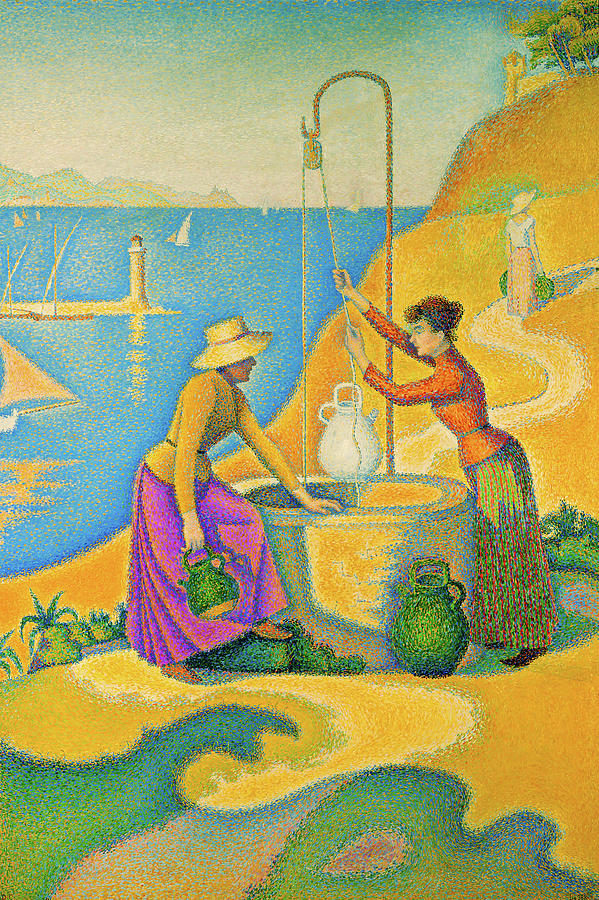 Women At The Well Painting