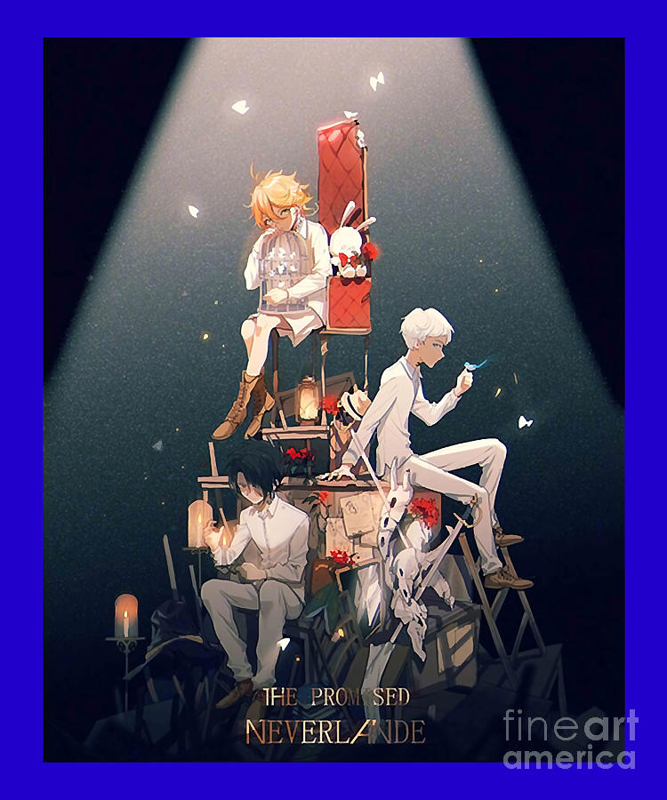 Women Men Manga The Promised Anime Neverland Gifts For Music Fans Digital  Art by Mizorey Tee - Fine Art America