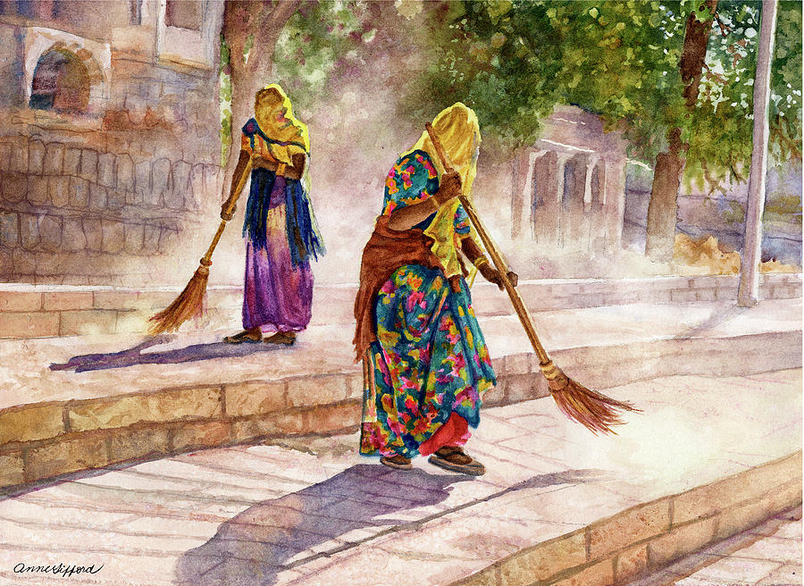 Women of the World Painting by Anne Gifford