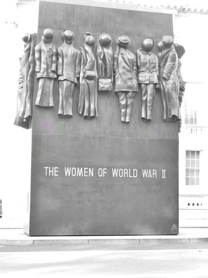 London Photograph - Women of WWII by Karen Garden