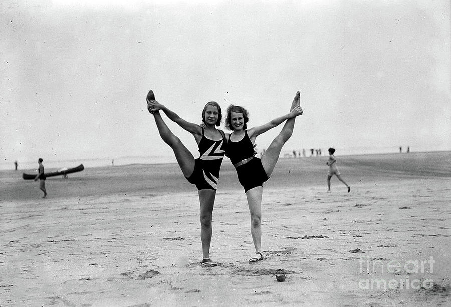 Women on the Beach Photograph by Jennifer Camp