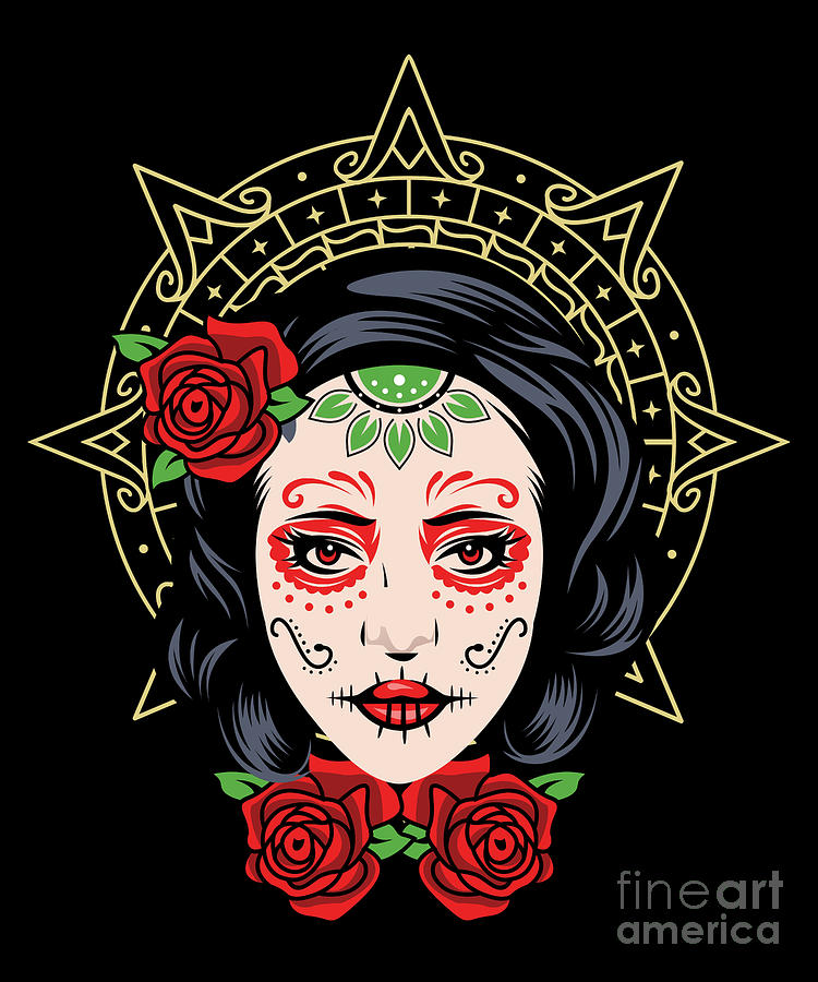 Women Skull Halloween Trick Or Treat Horror Gift Digital Art by Thomas ...