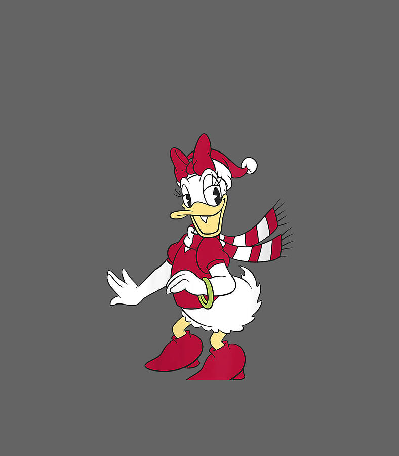 Womens Disney Daisy Duck Classic Christmas Digital Art by Hoorij Ruhan ...