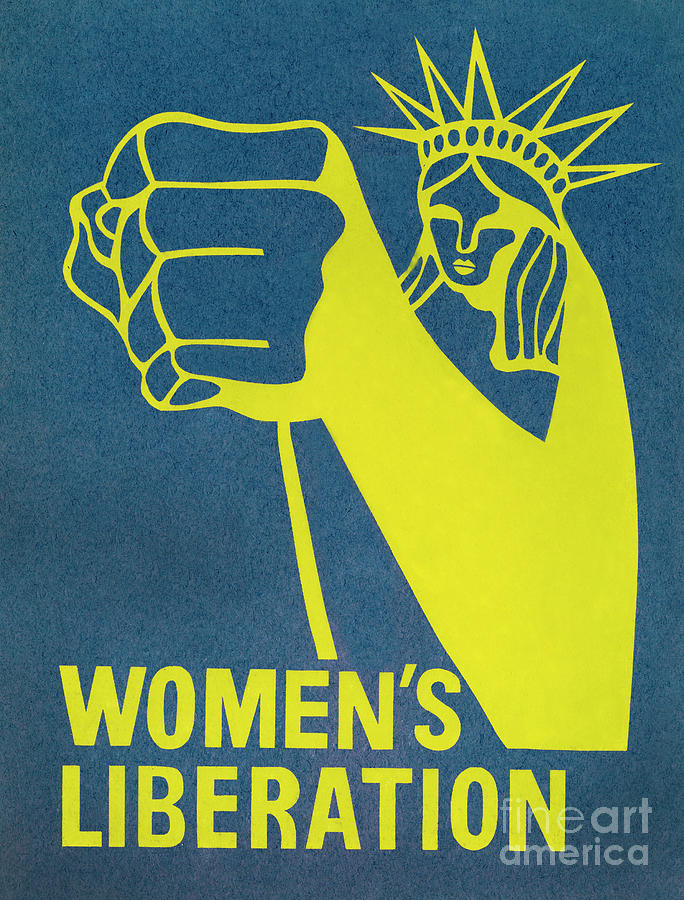 Womens Liberation Poster Drawing by Granger