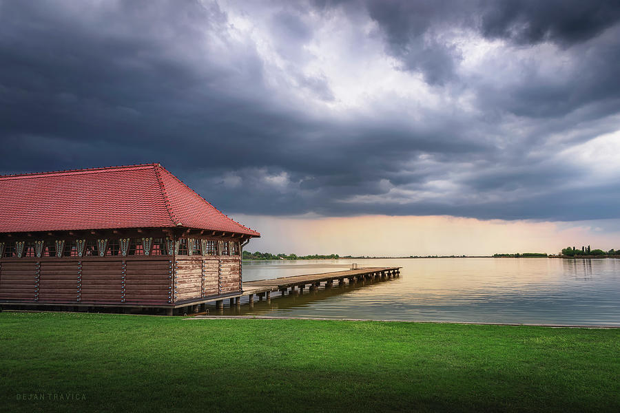 Womens lido on Palic lake Photograph by Dejan Travica
