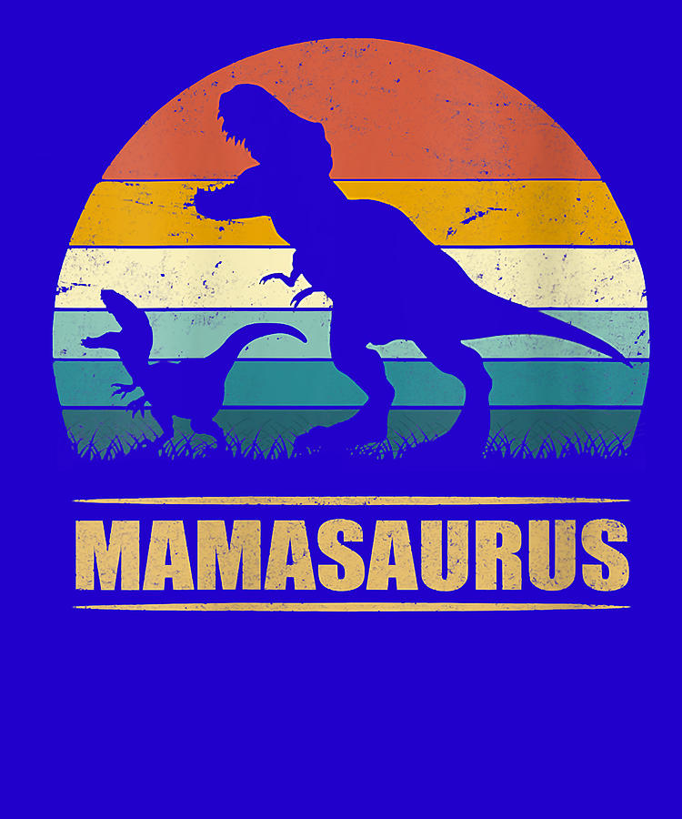 Mamasaurus Rex Dinosaur Shirt Pink Funny Mothers Day Gift-CD