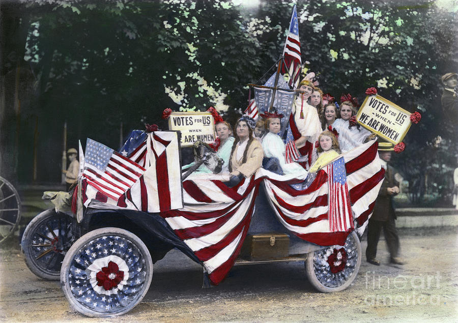 Womens Suffrage, 1920 Photograph by Granger