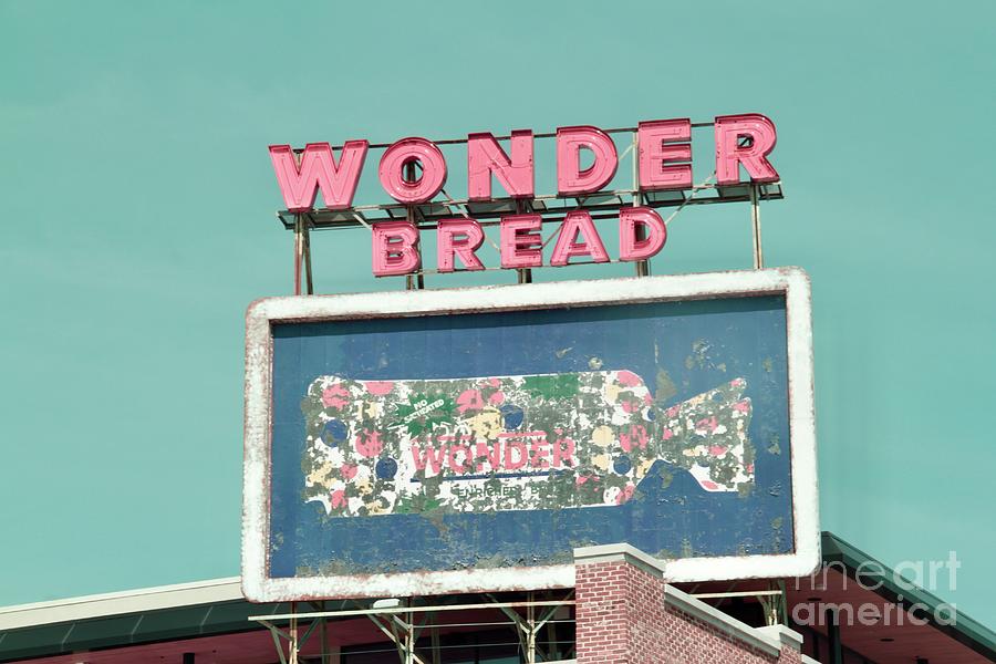 Wonder Bread Sign Photograph by Amy Curtis