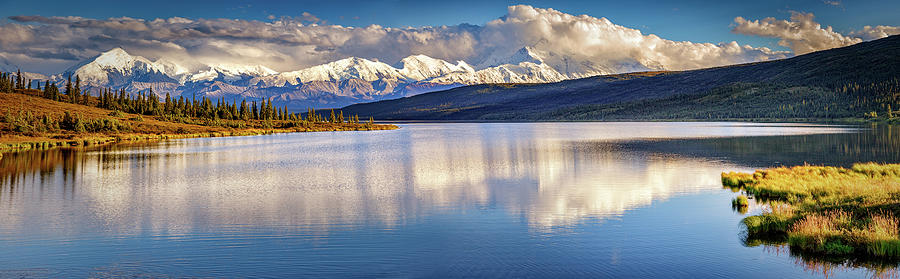 National Parks Photograph - Wonder Lake Denali by Rick Berk