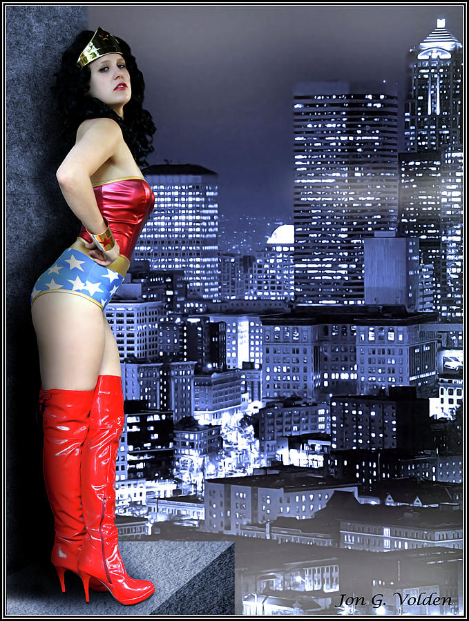 Wonder Woman City Photograph by Jon Volden