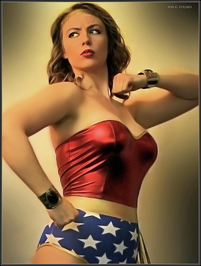 Wonder Woman Classic Photograph by Jon Volden