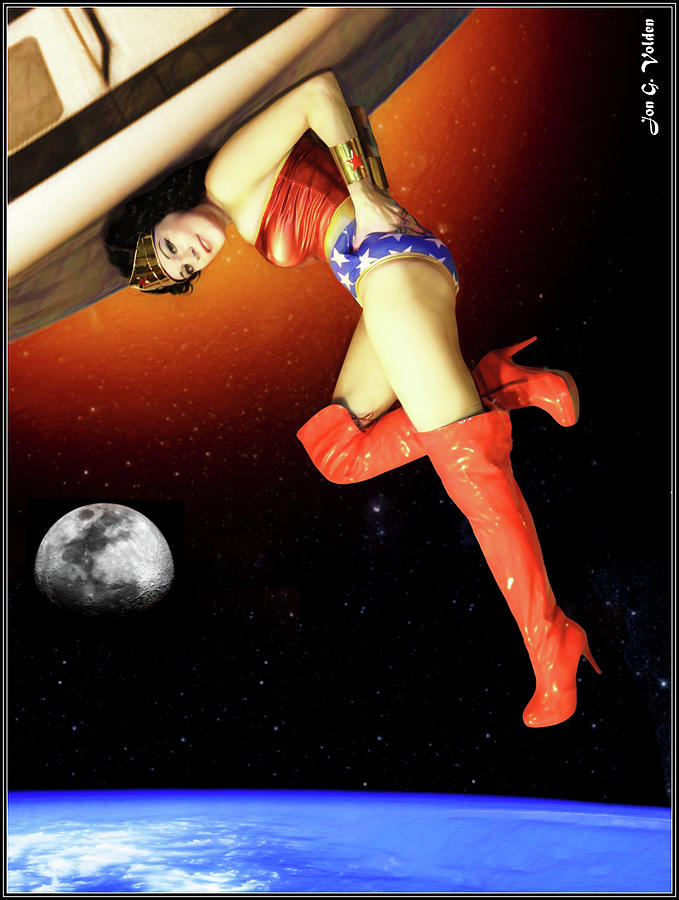 Wonder Woman Lift Photograph by Jon Volden