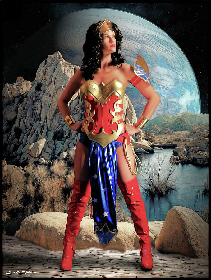 Wonder Woman Planet Photograph by Jon Volden
