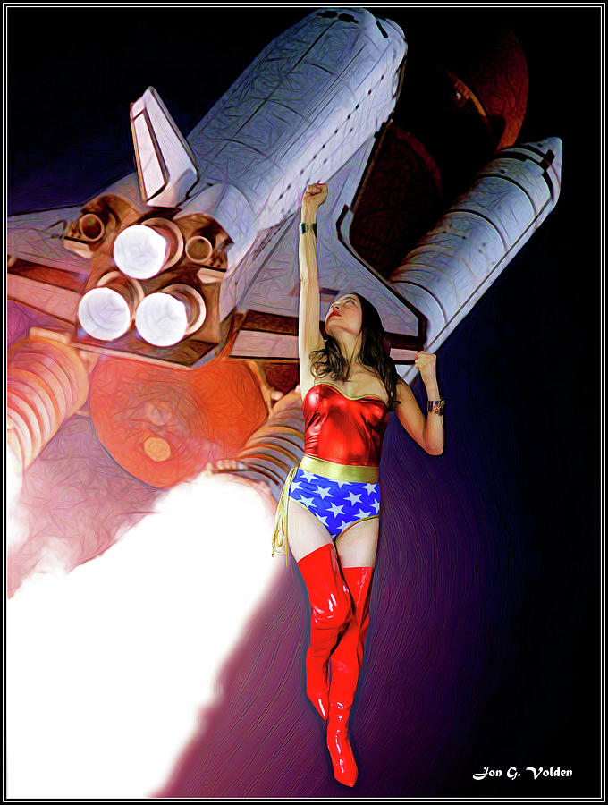 Wonder Woman #2 Photograph by Jon Volden