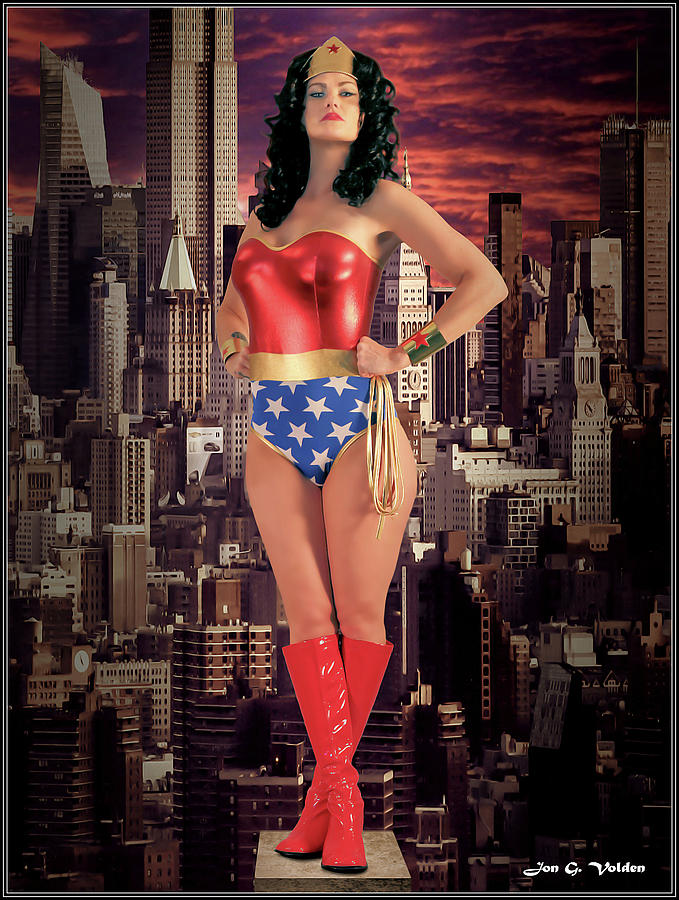 Wonder Woman Sentry Photograph by Jon Volden