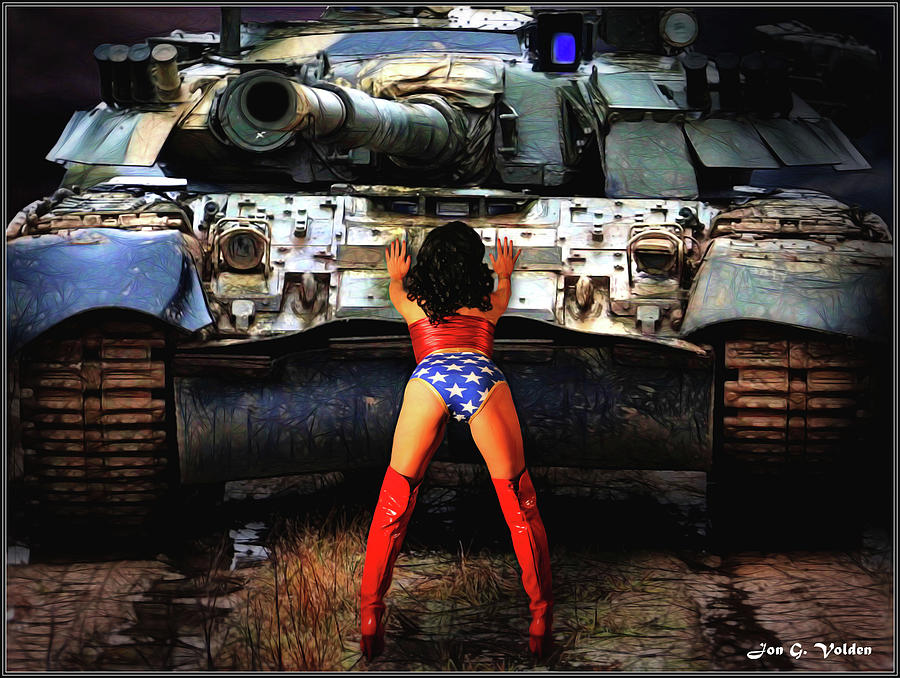 Wonder Woman Tank Photograph by Jon Volden