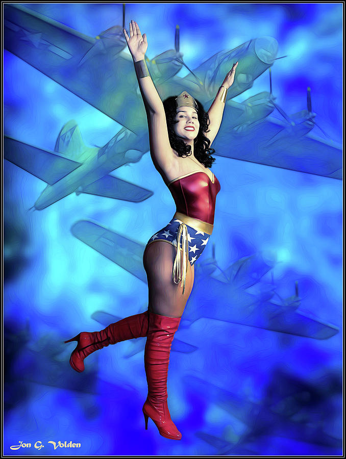 Wonder Woman Victory Photograph by Jon Volden