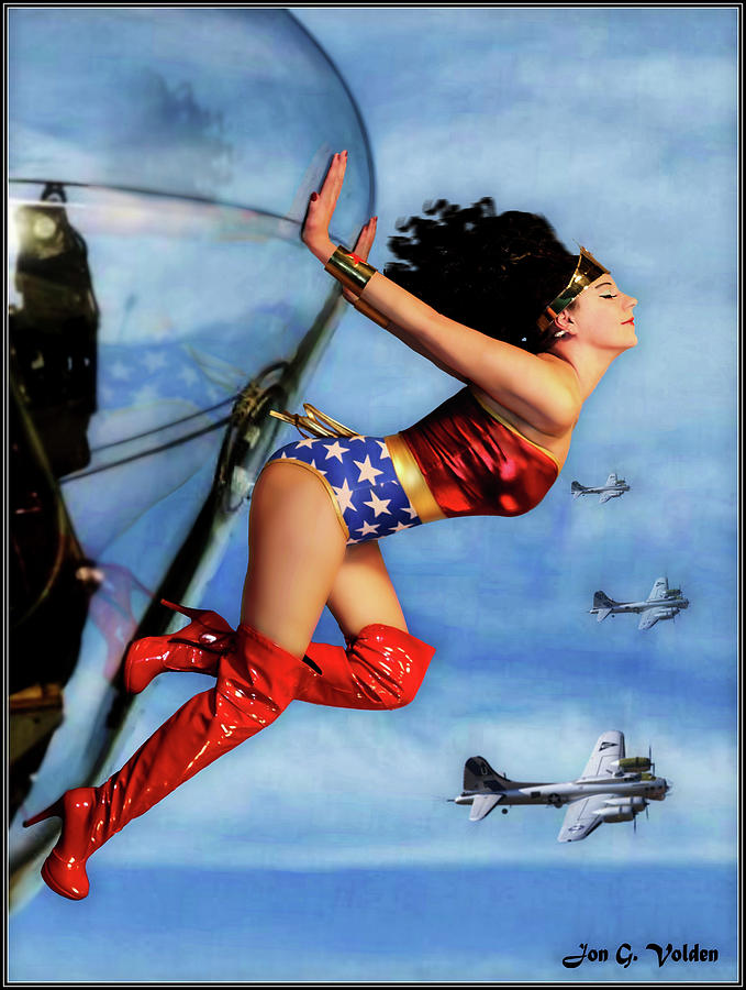 Wonder Woman #1 Photograph by Jon Volden