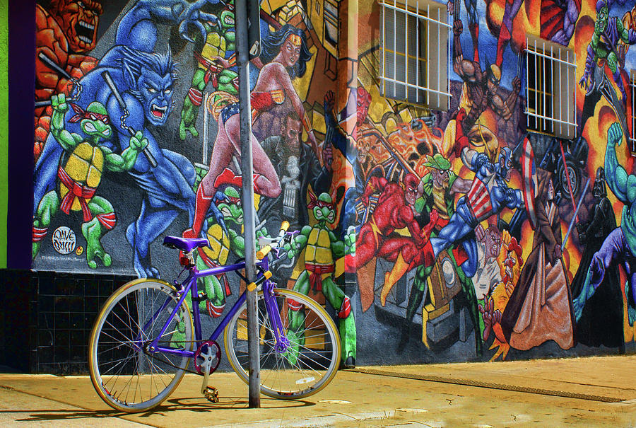 Wonder Womans Bike Photograph by Nikolyn McDonald