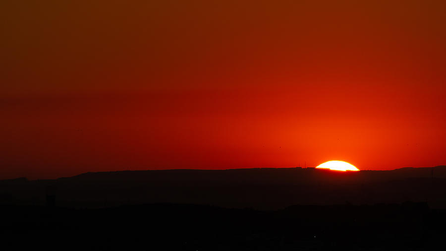 Wonderful sunset. Every day the sun gives us the wonders of falling asleep. Photograph by CRMacedonio
