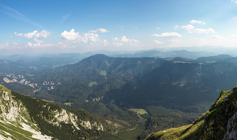 Wonderful view of Otscher valley Photograph by Vaclav Sonnek