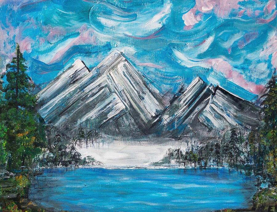 Wonderland - A Original Art Winterlicious Experience Painting by Evjenia Psarris Wonderland - A Original Art Winterlicious Experience Painting by Evjenia Psarris