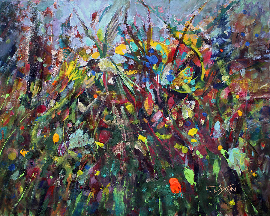 Abstract Painting - Wonderland by Frank Robert Dixon Abstract Painting - Wonderland by Frank Robert Dixon