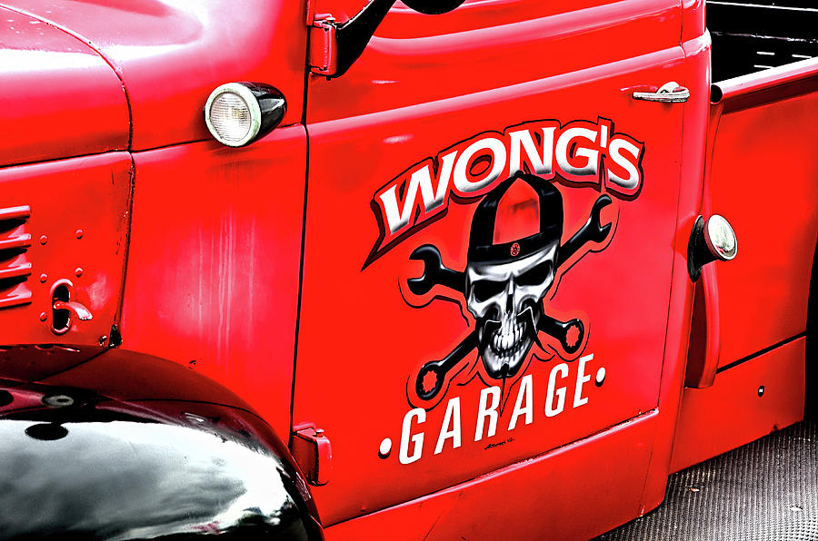 Wongs Garage Photograph by David Lawson