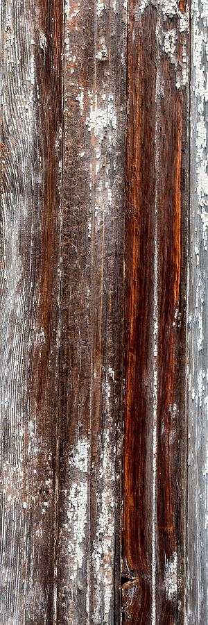 Wood And Paint Abstract Photograph by Jerry Sodorff