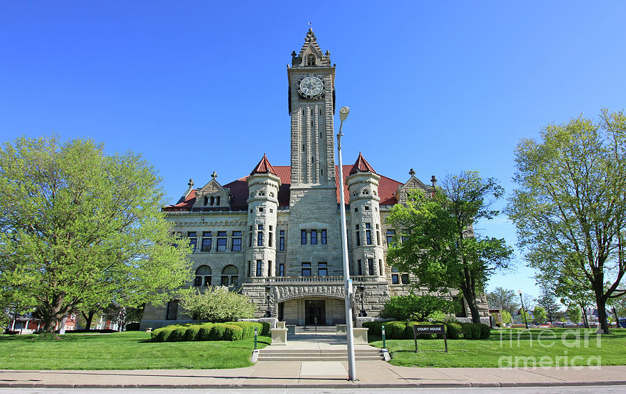 Wood County Courthouse  5934 Photograph by Jack Schultz