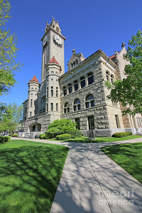 Wood County Courthouse  5946 Photograph by Jack Schultz
