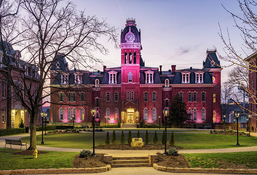 Woodburn Hall at West Virginia University in Morgantown WV Photograph by Steven Heap