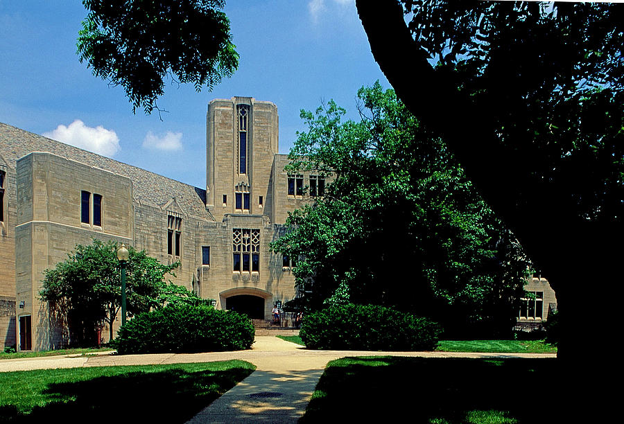 Woodburn Hall, Indiana University, Bloomington, Indiana Photograph by Marsha Williamson Mohr