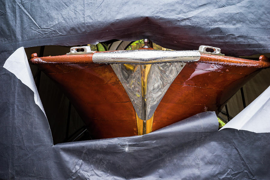 Wooden boat Photograph by Alexander Farnsworth