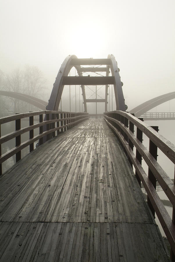 Wooden Bridge Photograph by AustinArtist