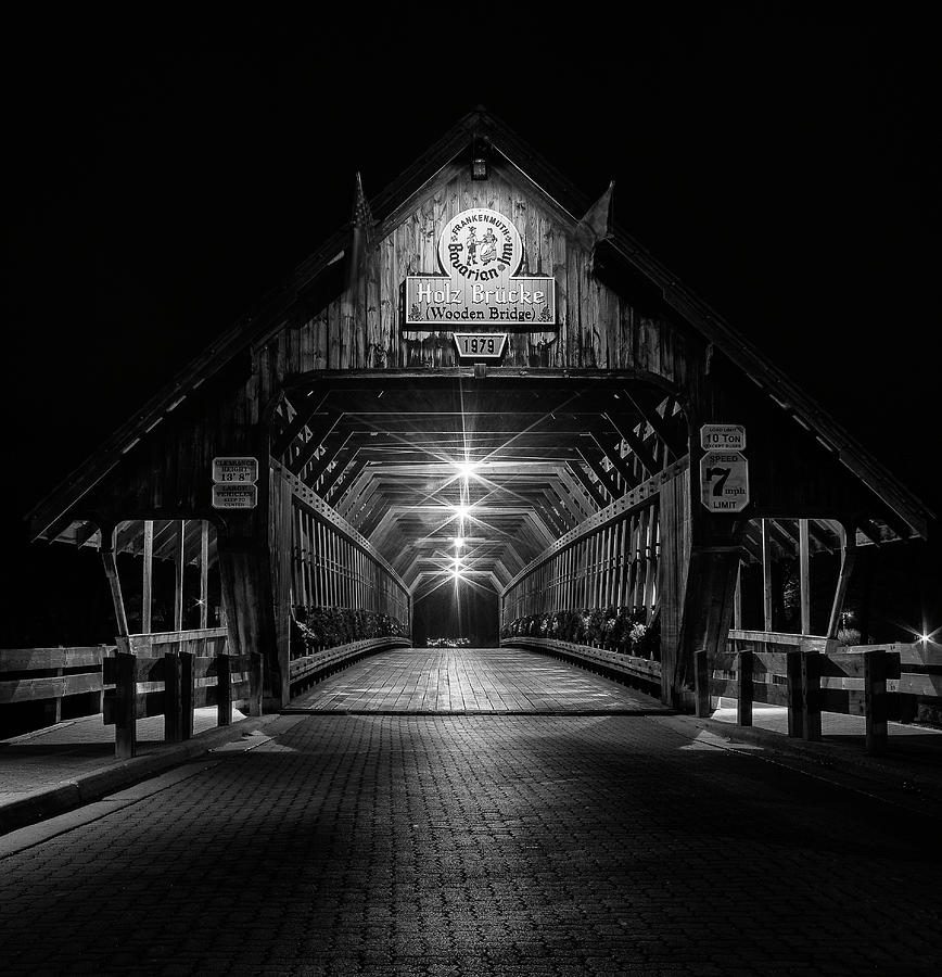 Wooden Bridge  Photograph by Gary OBoyle