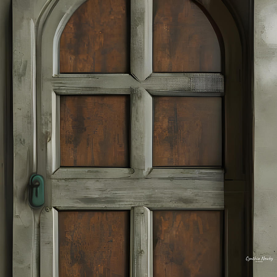 Wooden Door Digital Art by Cindys Creative Corner