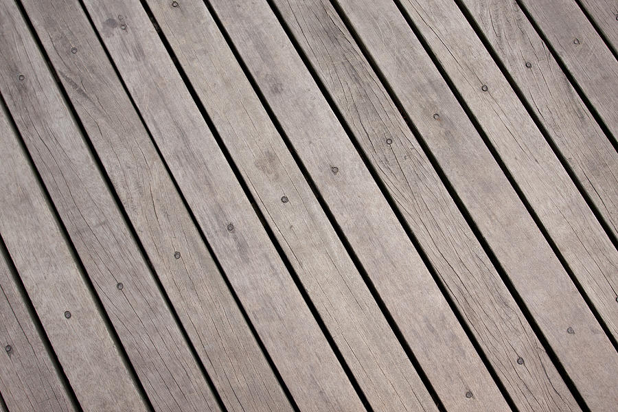 Wooden floor background texture Photograph by Hudiemm