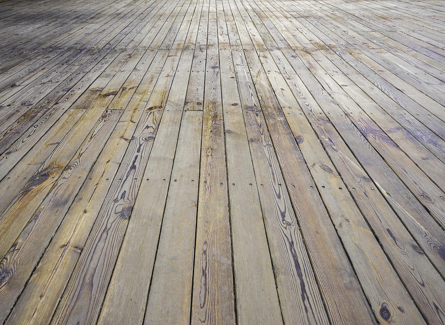 Wooden plank road Photograph by Zhuang Wang