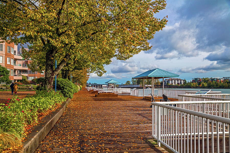 Wooden Promenade Quay Photograph by Alex Lyubar - Fine Art America