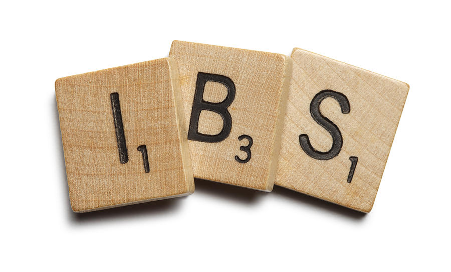 Wooden scrabble tiles spelling IBS Photograph by Dny59