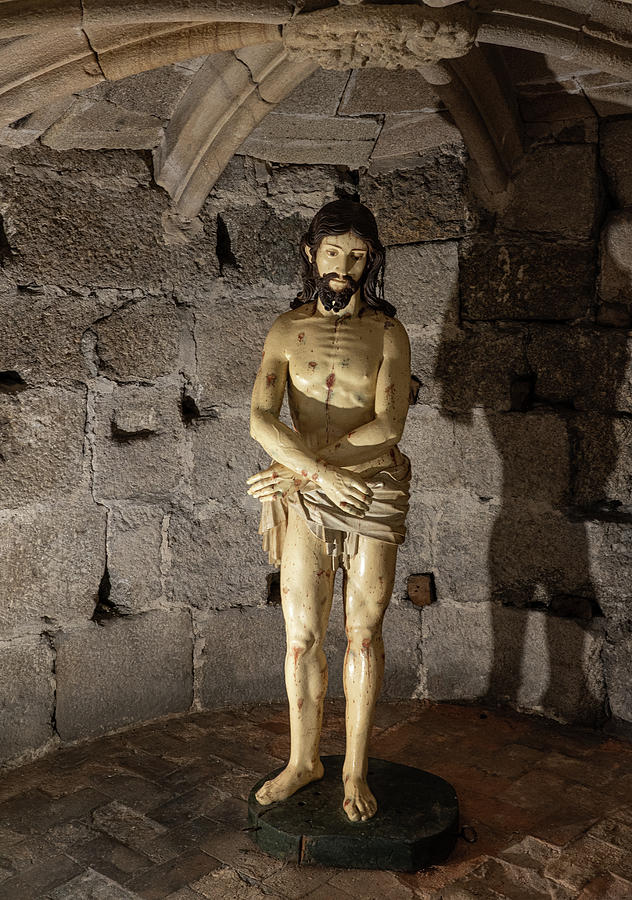 Wooden statue of Jesus resurrection Photograph by Steven Heap Wooden statue of Jesus resurrection Photograph by Steven Heap