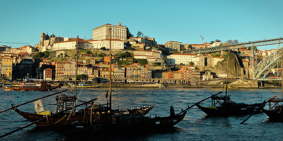 Wooden Wine Boats of Porto Photograph by Angelo DeVal