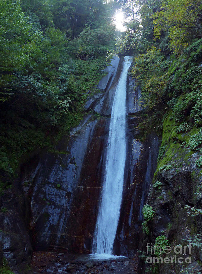 Woodland Waterfall - Macedonia Photograph by Phil Banks