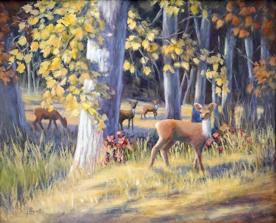 Woodlands Painting by Karen Powell - Fine Art America