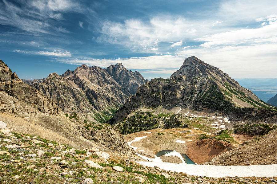 Woodring and Tarns in Paintbrush Canyon Photograph by Kelly VanDellen