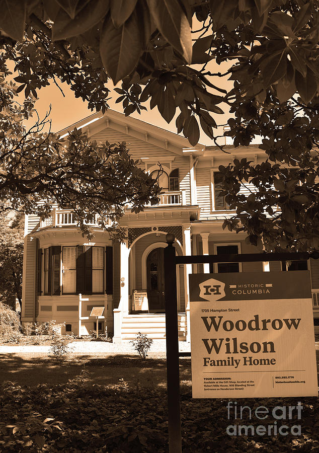 Woodrow Wilson Home Photograph